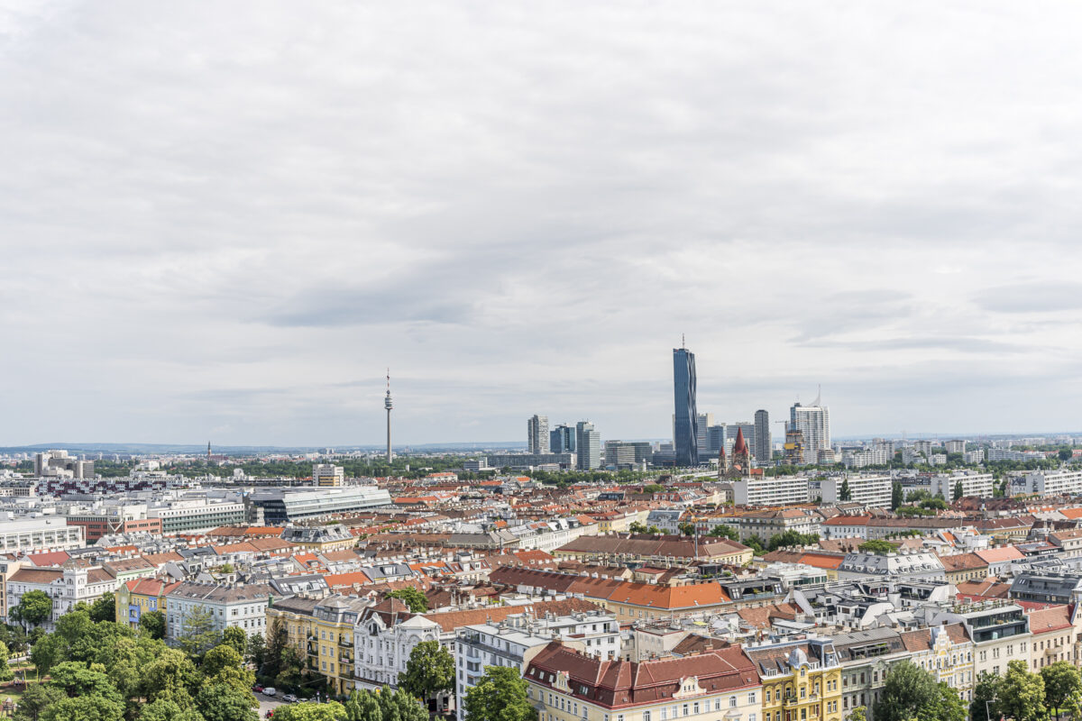 Aussicht vom Prater Riesenrad