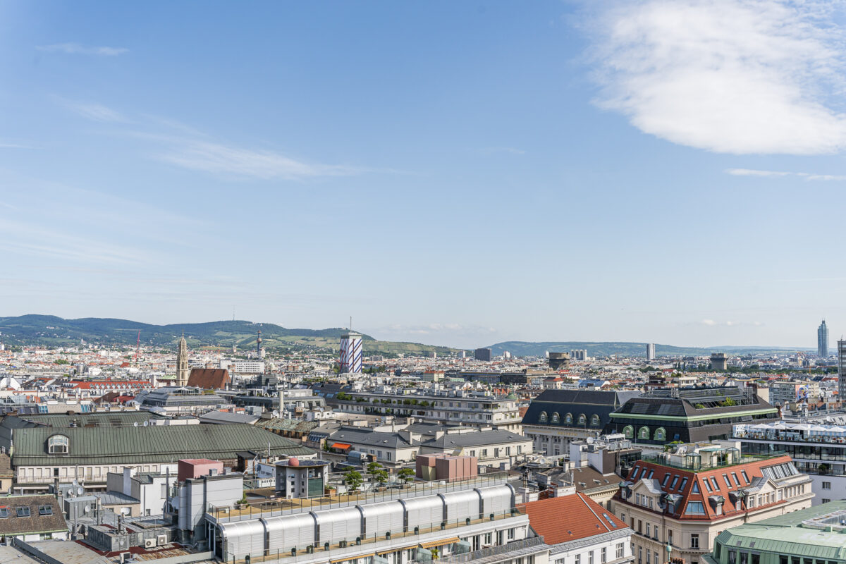 Wien Stephansdom Aussicht