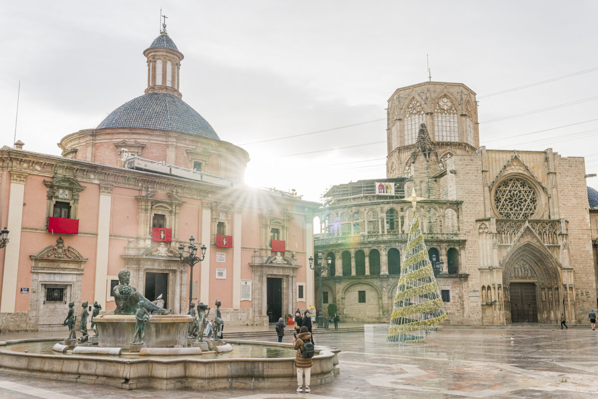 Plaza de la Virgen Valencia