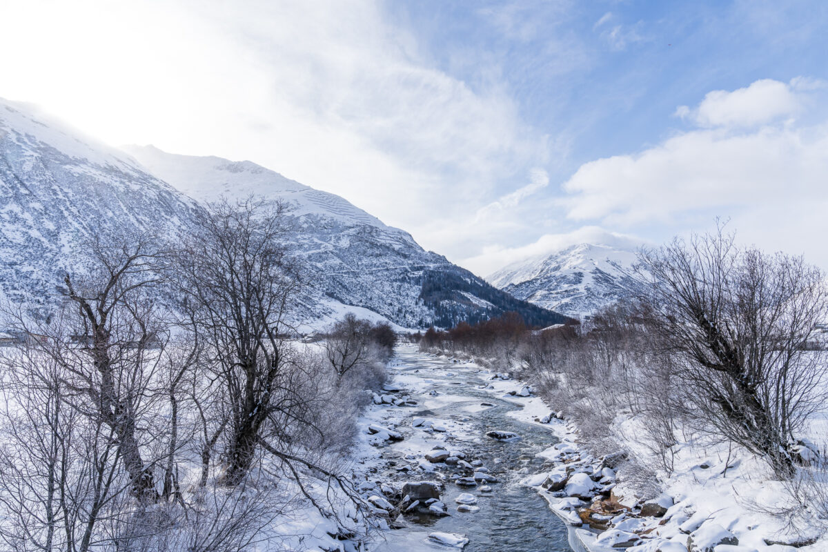 Winterlandschaft Andermatt