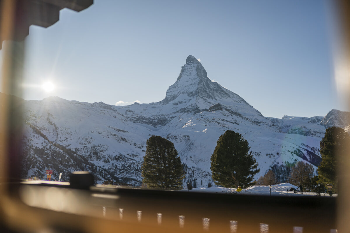 Zimmerausblick Riffelalp Resort