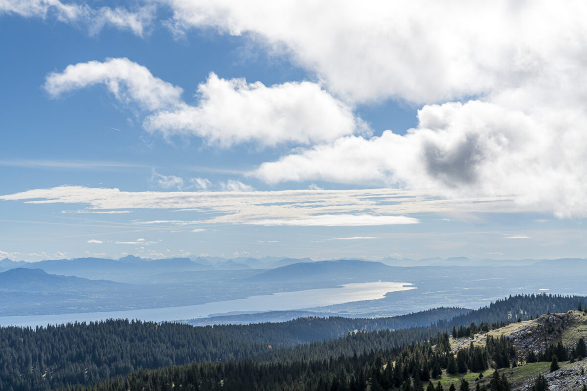 Aussicht Mont Tendre Genfersee