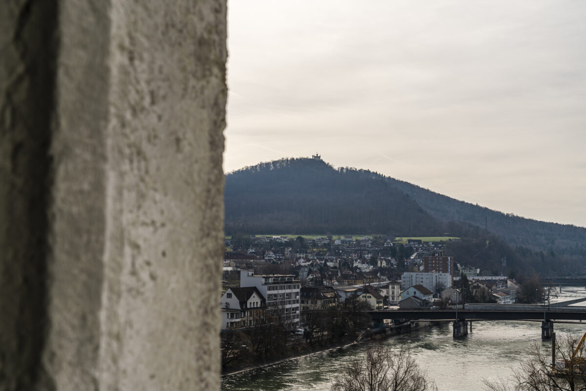 Blick vom Oltner Stadtturm auf Aare