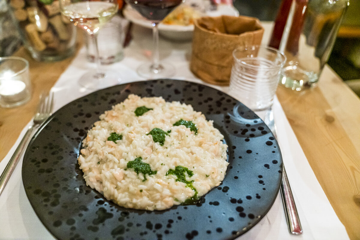 lombardische Küche Risotto