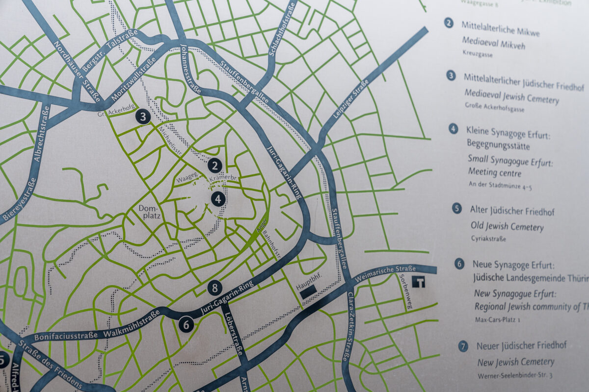 Jüdisches Erbe Erfurt Rudngang