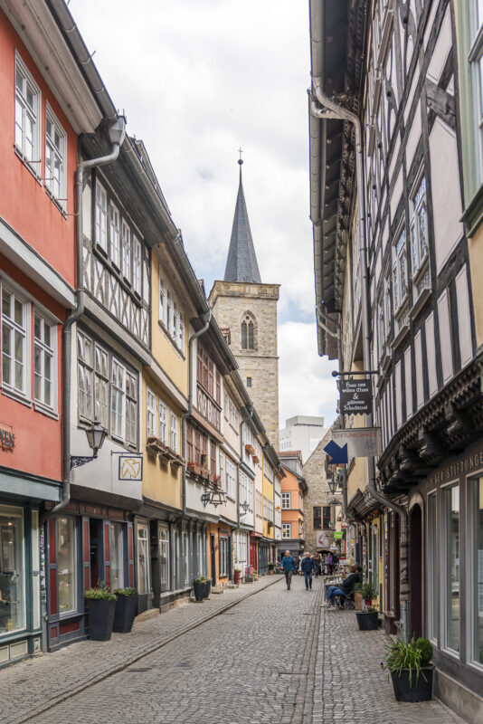 Erfurt Altstadt Krämerbrücke