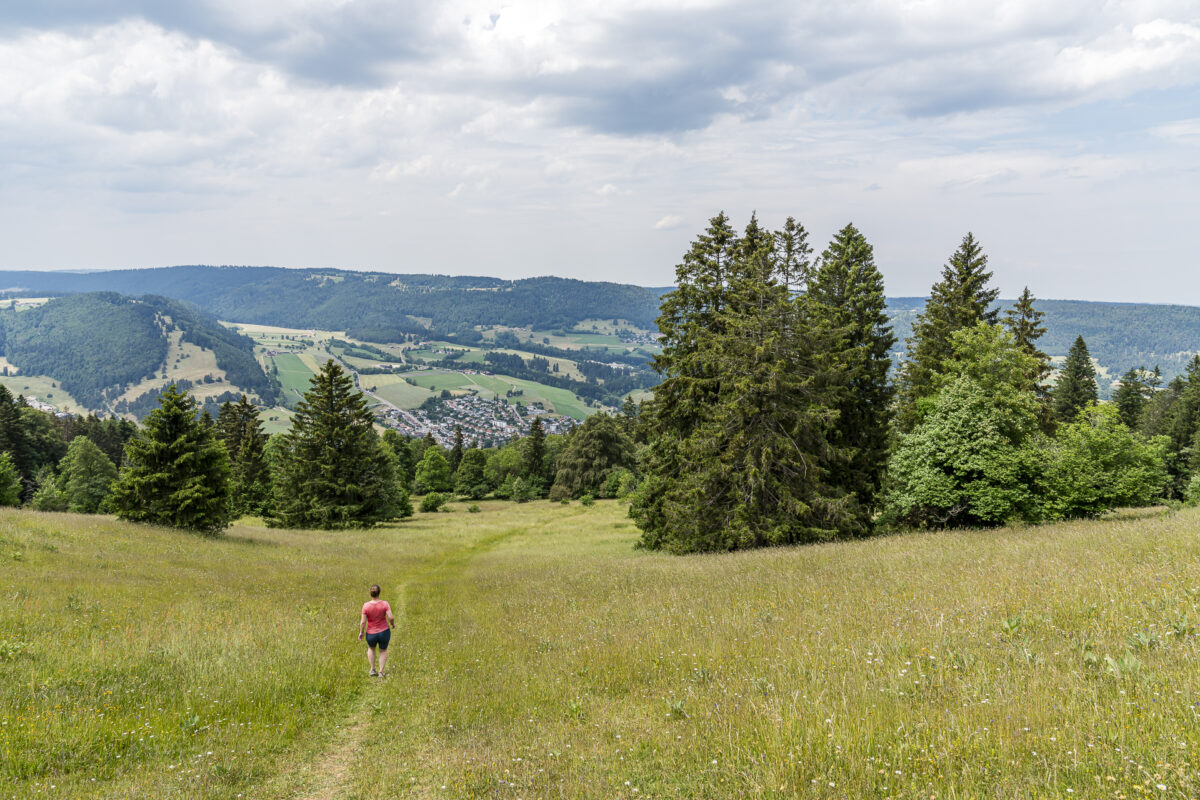 Abstieg nach Tavannes