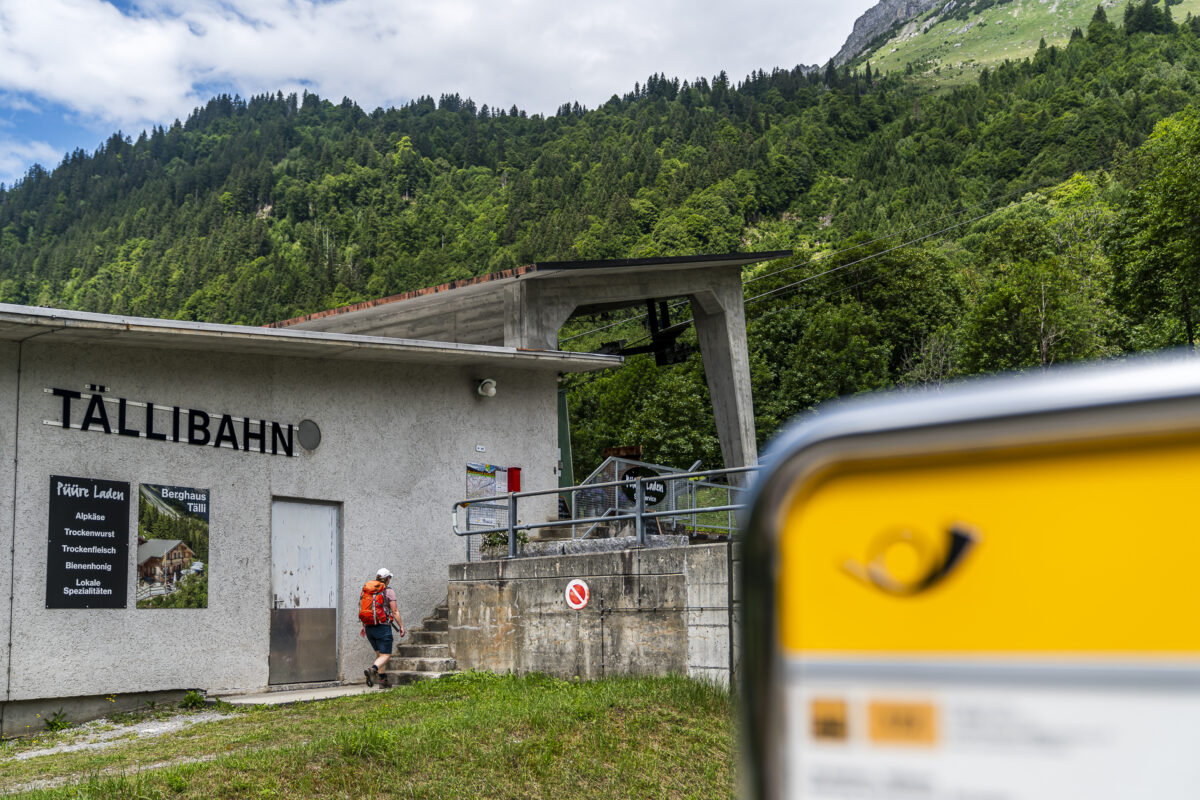 Postautohaltestelle Tällibahn