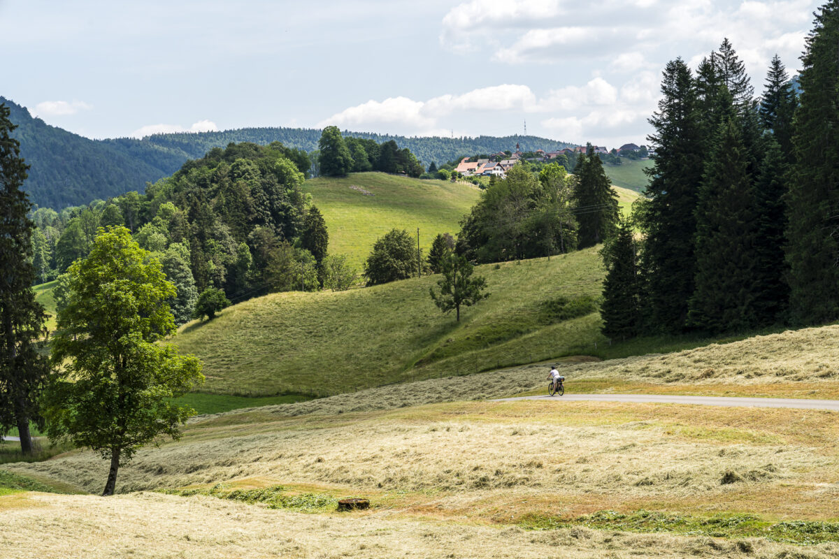 Velotour in der Region Grand Chasseral