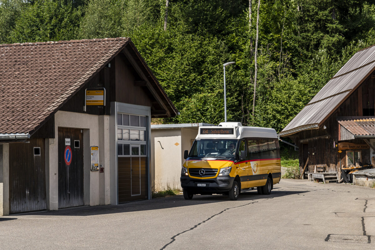 Bramboden Postautohaltestelle