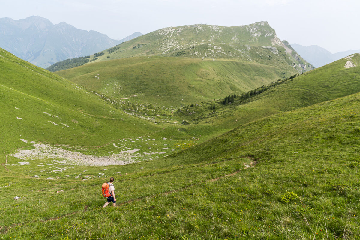 Abstieg auf die Elsigenalp