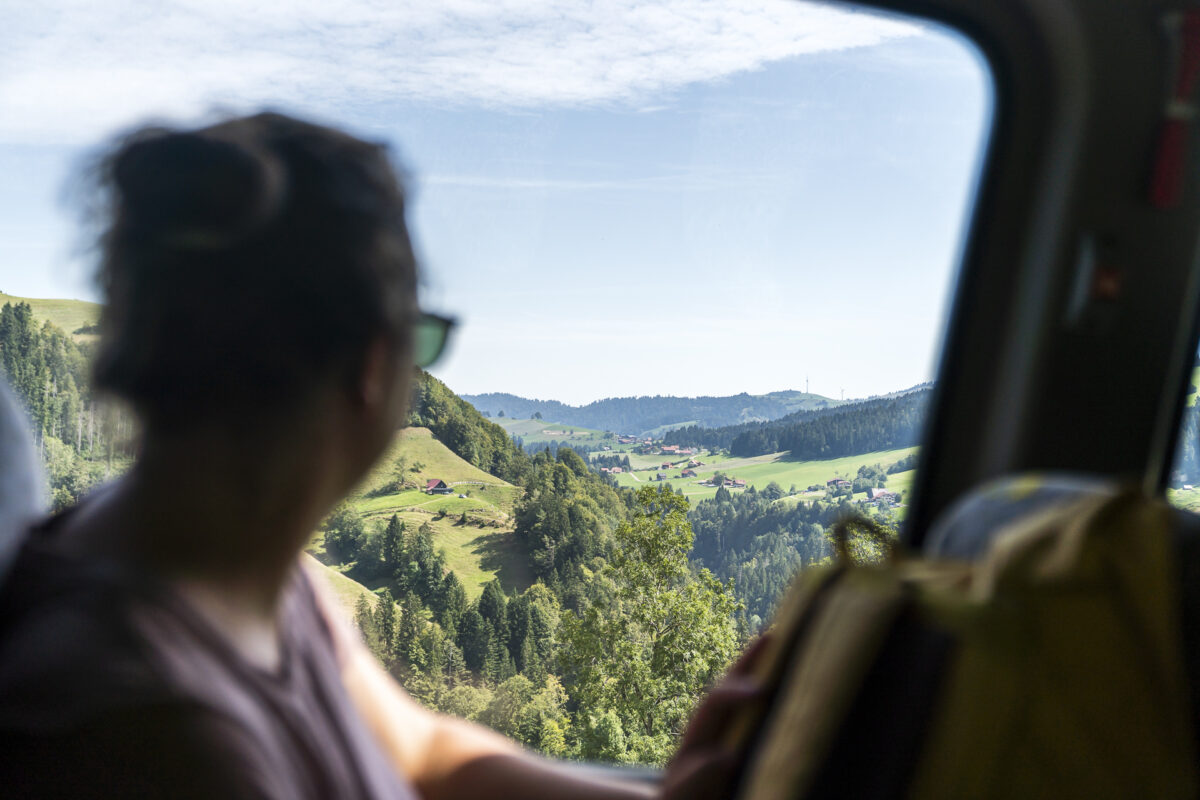 Postautofahrt Entlebuch