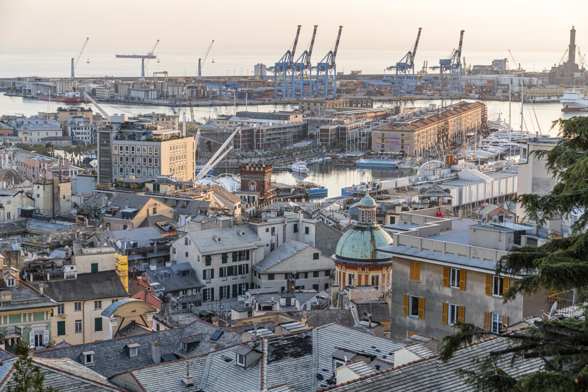 Hafen von Genua