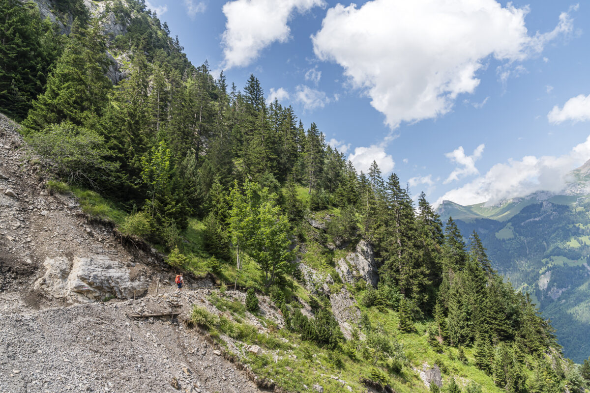 Golitschenpass Aufstieg