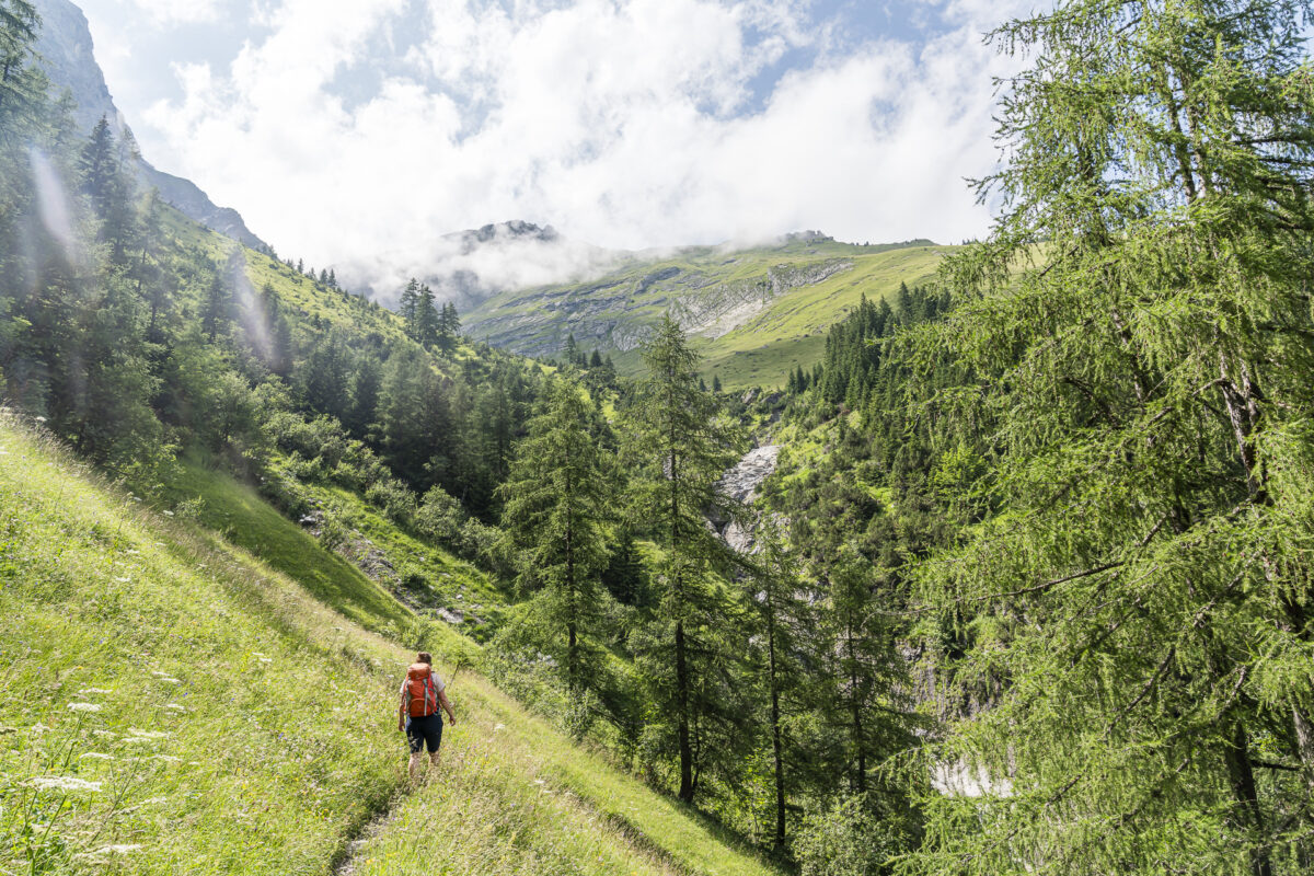 Golitschenpass Aufstieg