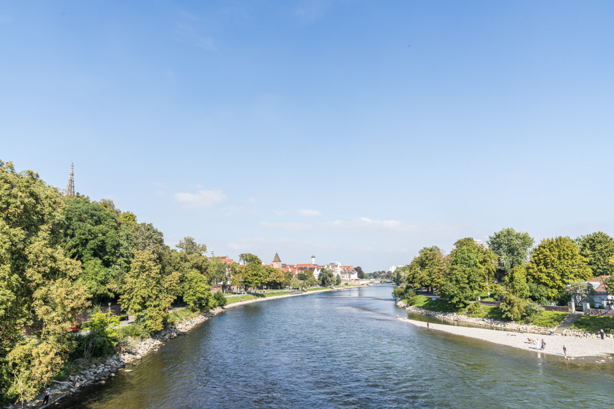Donauufer in Ulm