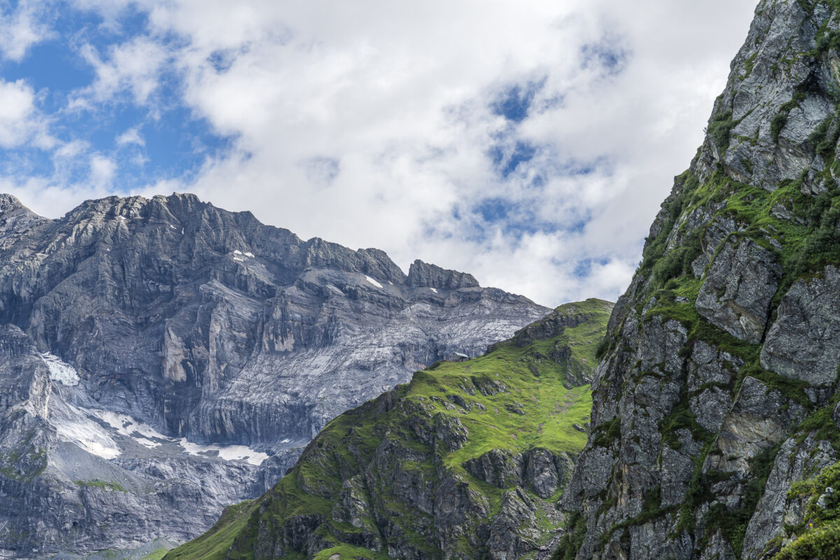 Blick auf die Hüfihütte