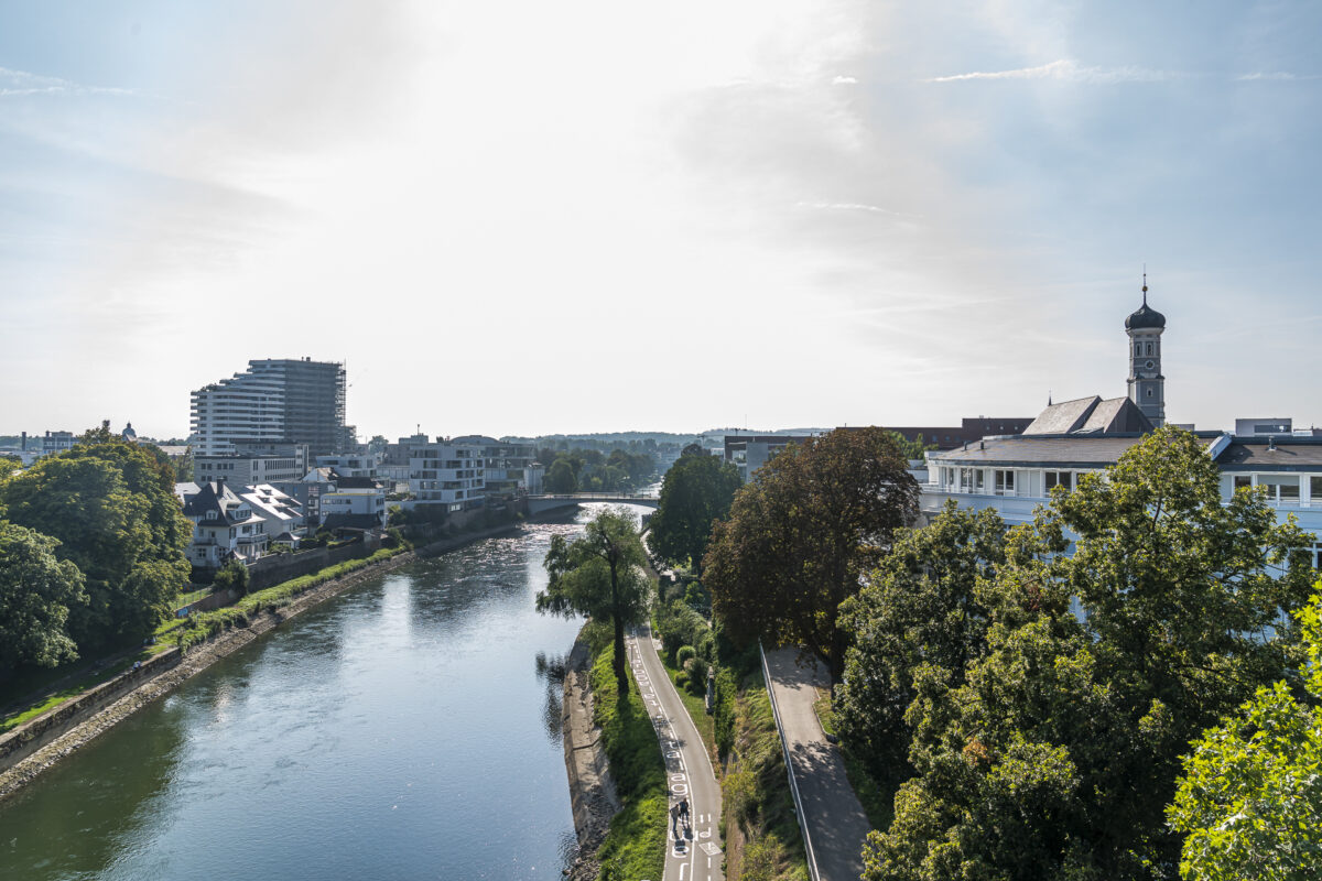 Aussicht vom Berblinger Turm