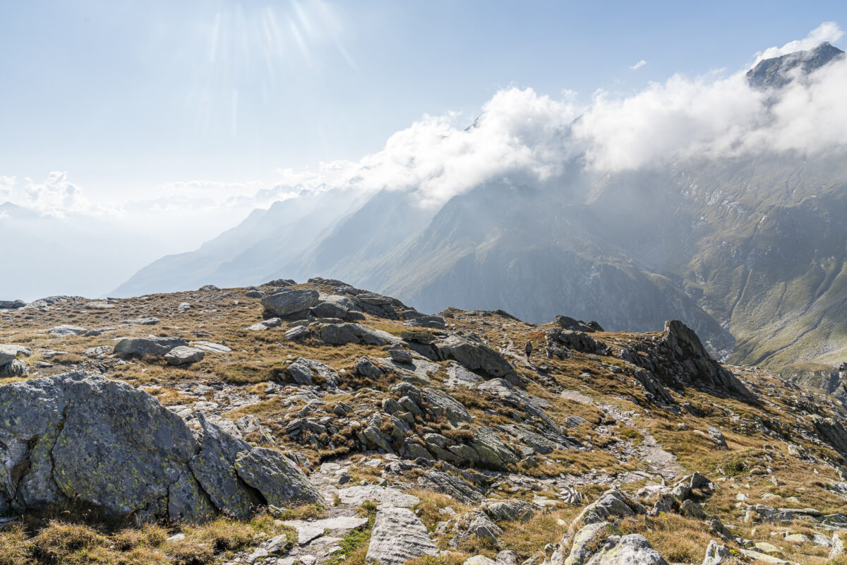 Aufstieg zur Cadlimohütte