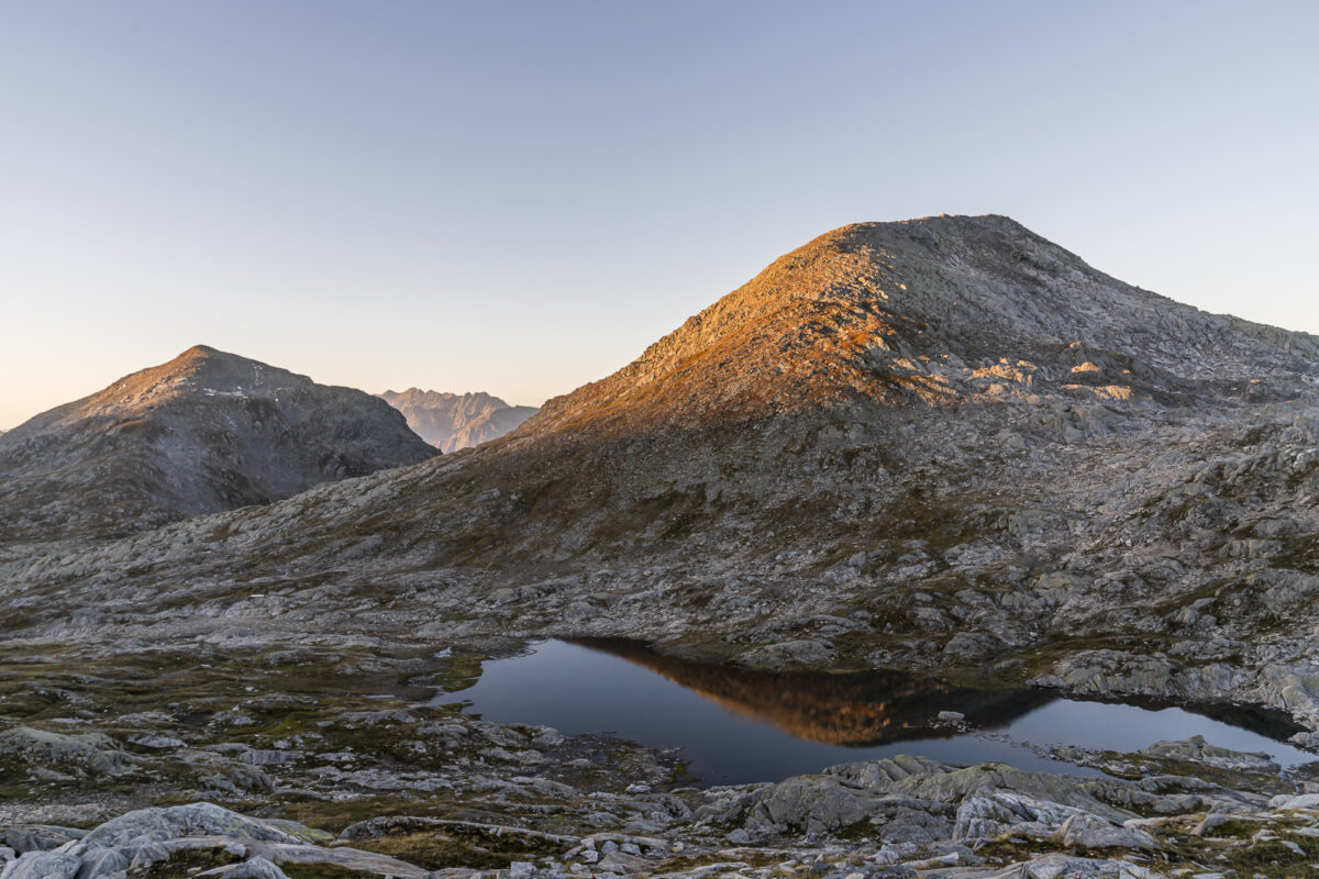 Lago di Dentro bei der Cadlimohütte