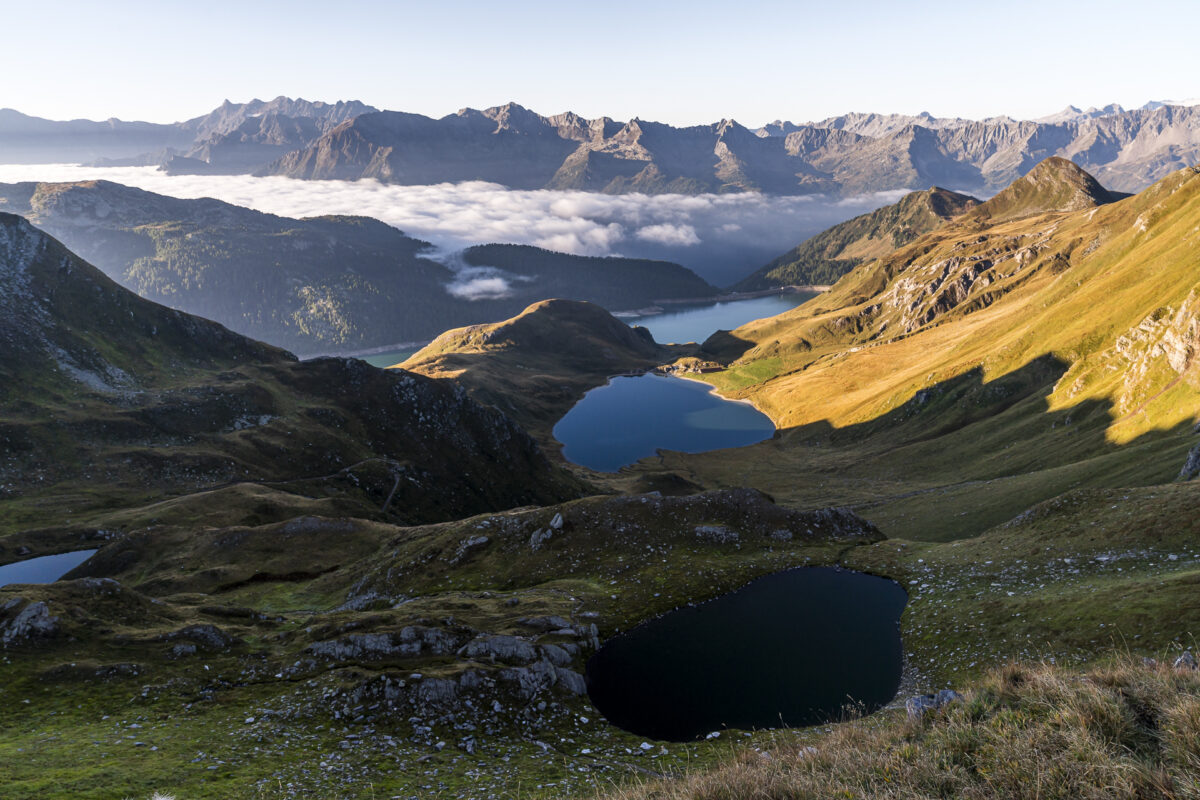 Bergseen Panorama Ritom