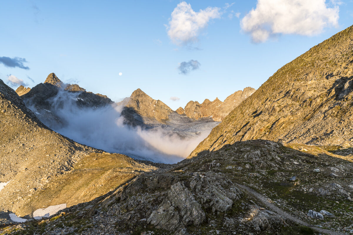 Brunnifirn Morgenlicht