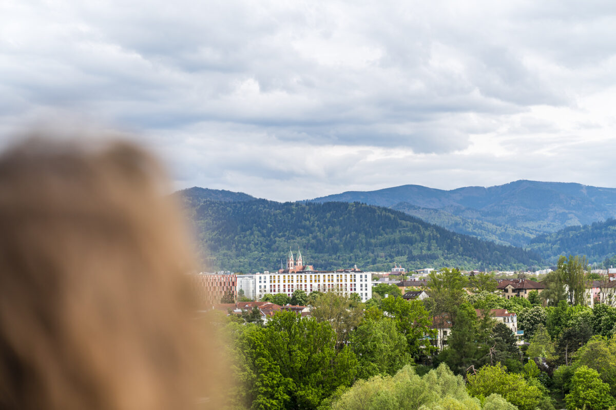 Blick vom Seepark