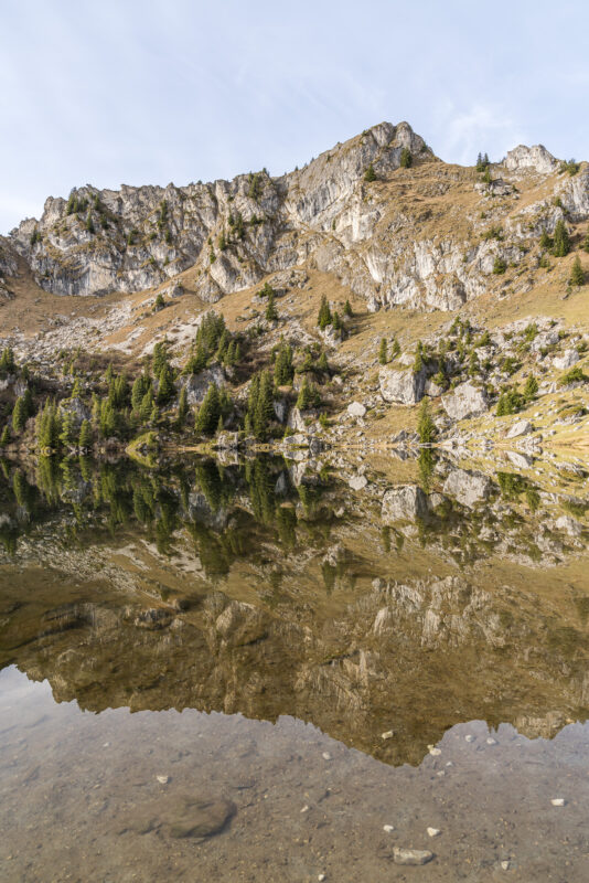 Herbstkulisse am Seebergsee