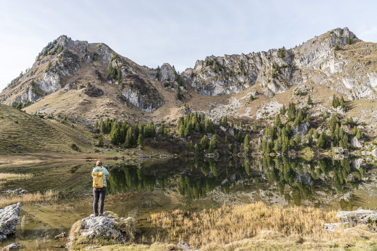 Fotografieren am Seebergsee