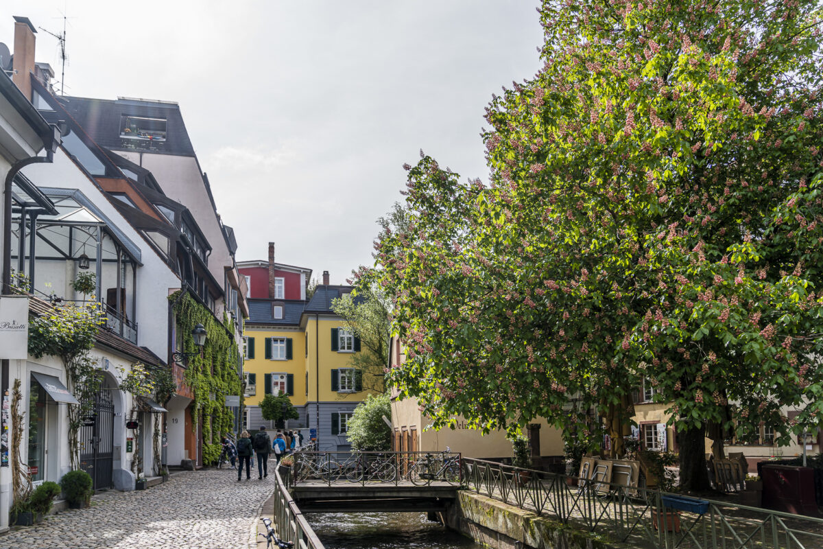 Freiburg Schöne Altstadtviertel