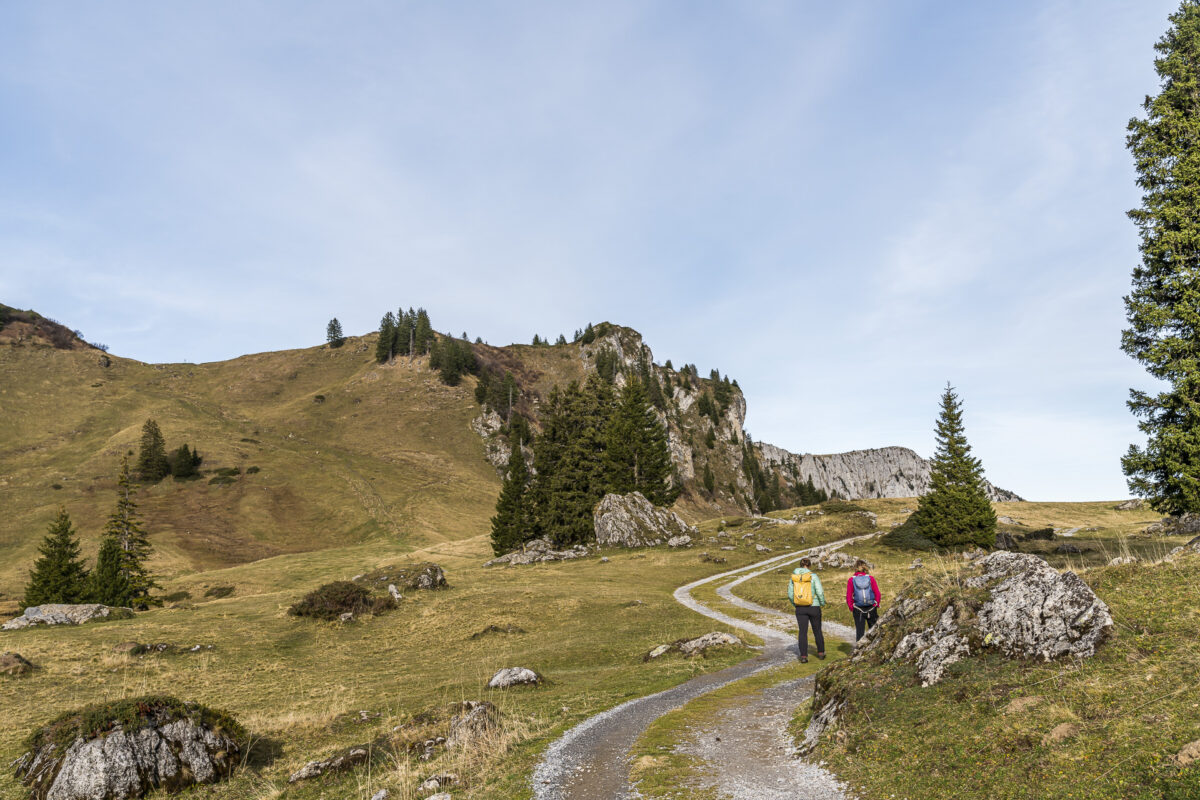 Wanderung vom Seebergsee zum Meniggrat