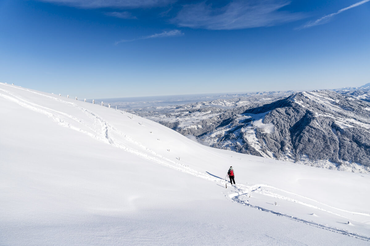 Winterpanorama Rigi