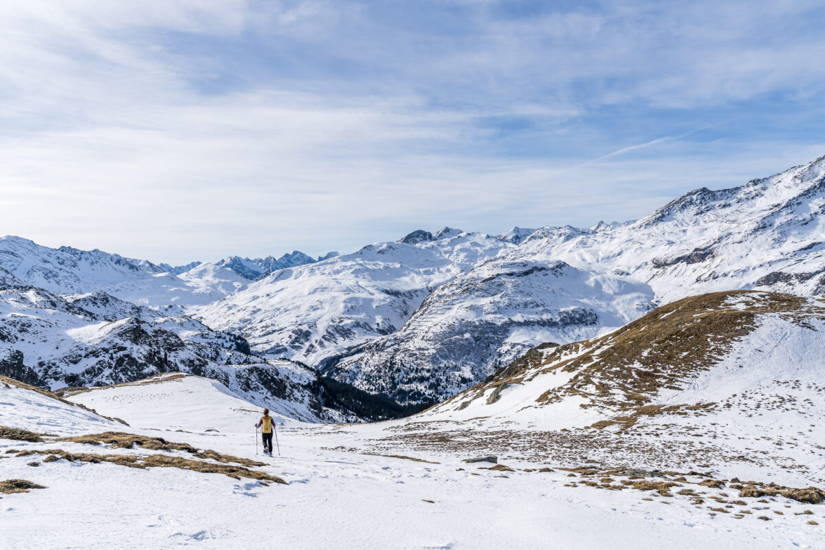 Schneeschuhtour auf der Alp Flix