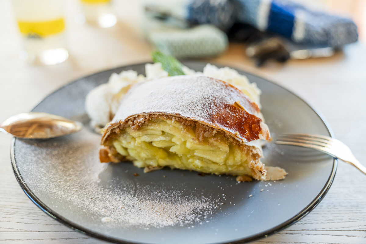 Apfelstrudel im Leithe Wirt