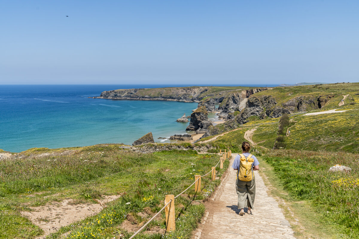 Bedruthan Steps Cornwall