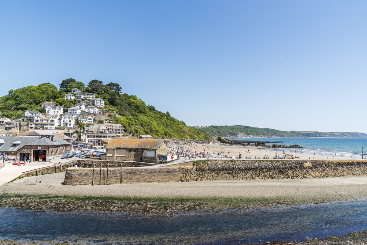 Looe Küstenort Cornwall