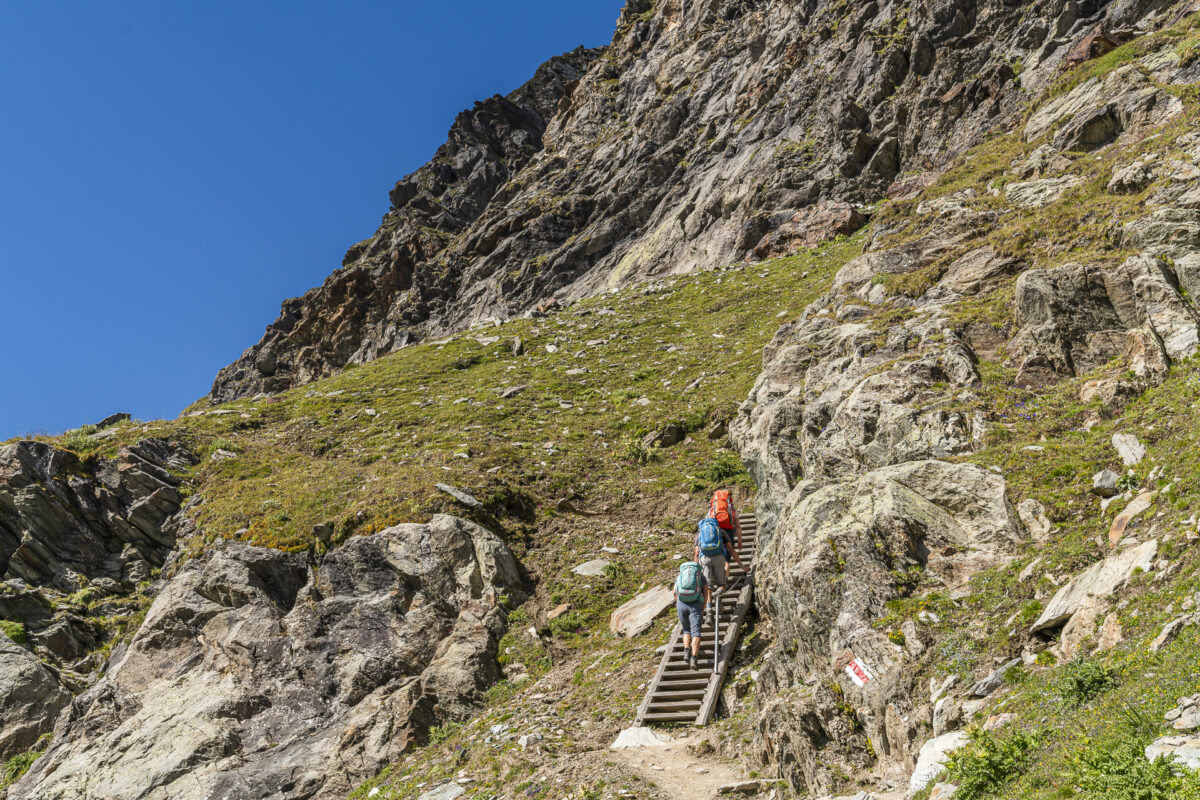 Aufstieg zum Col des Otanes