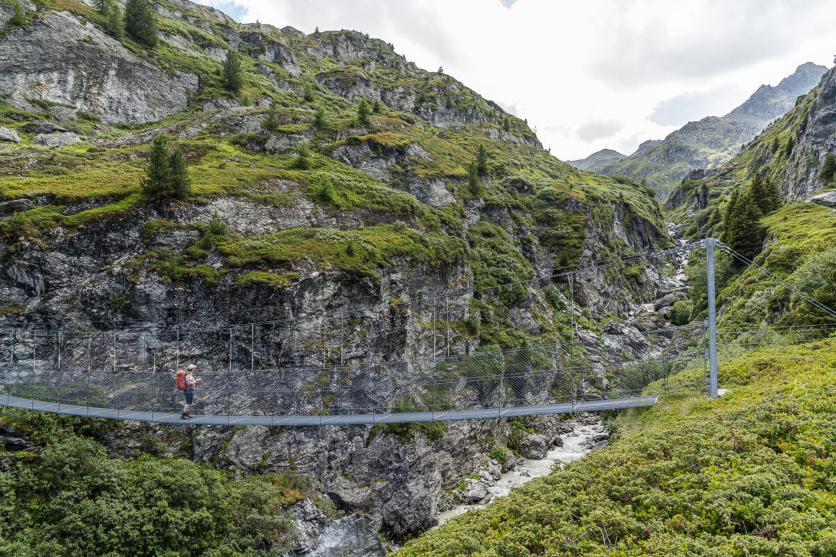 Alpenpässe-Weg Richtung Brunet