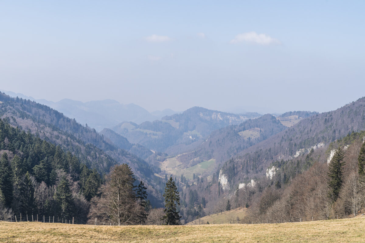 Aussicht vom Chellenchöpfli