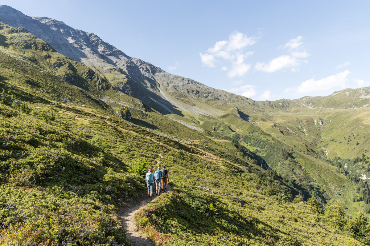 Aufstieg zum Col de Mille