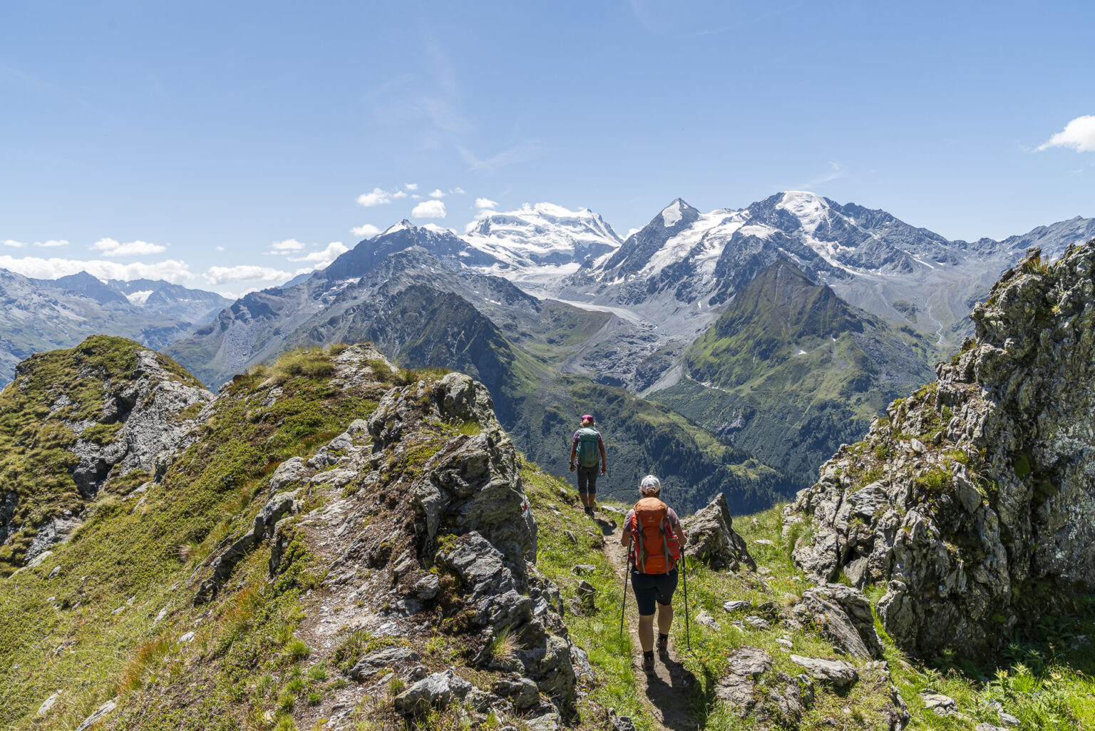 Auf dem Alpenpässe-Weg durchs Unterwallis - 3-Tages-Wanderung