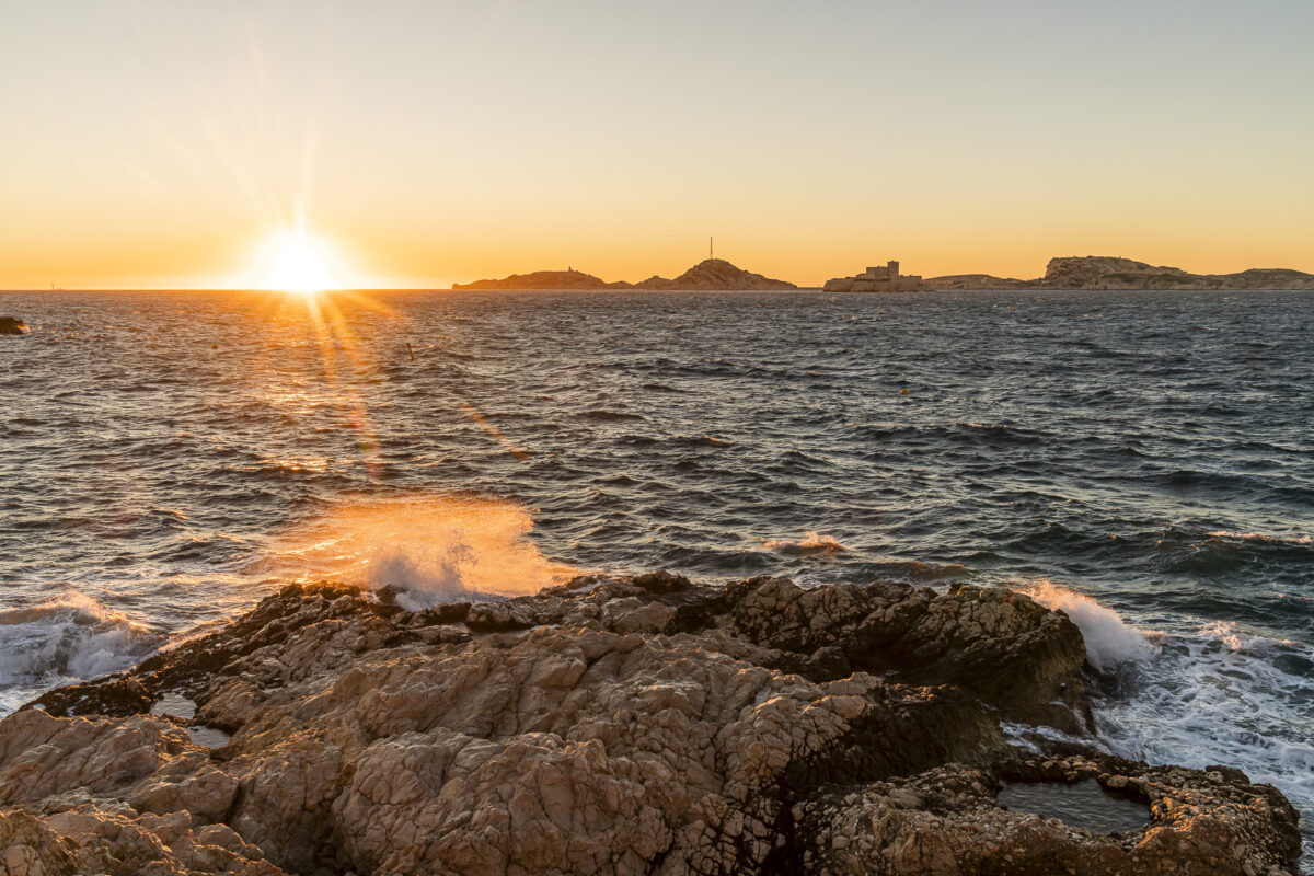 Sonnenuntergang Marseille