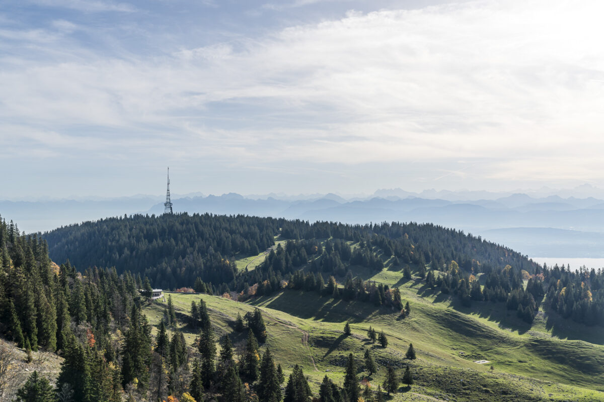 Panorama vom La Dôle