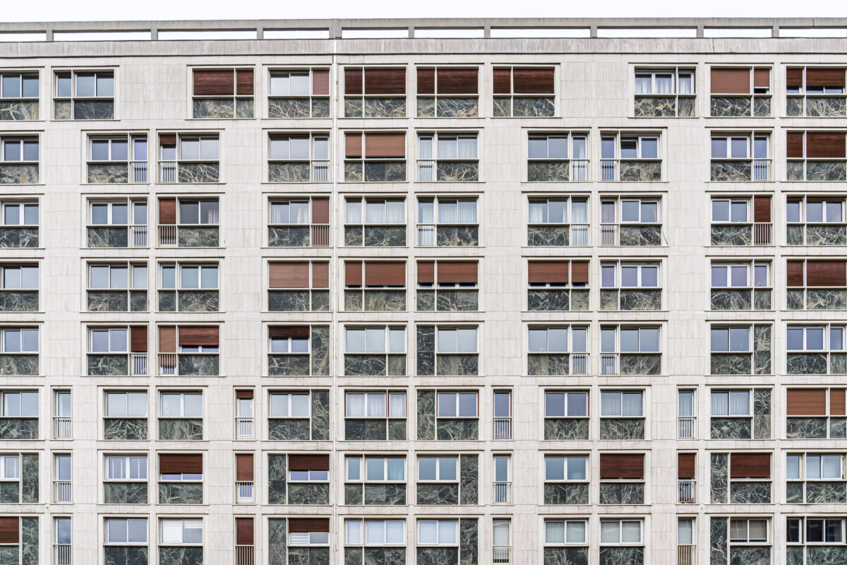 Moderne Bauten in Grenoble