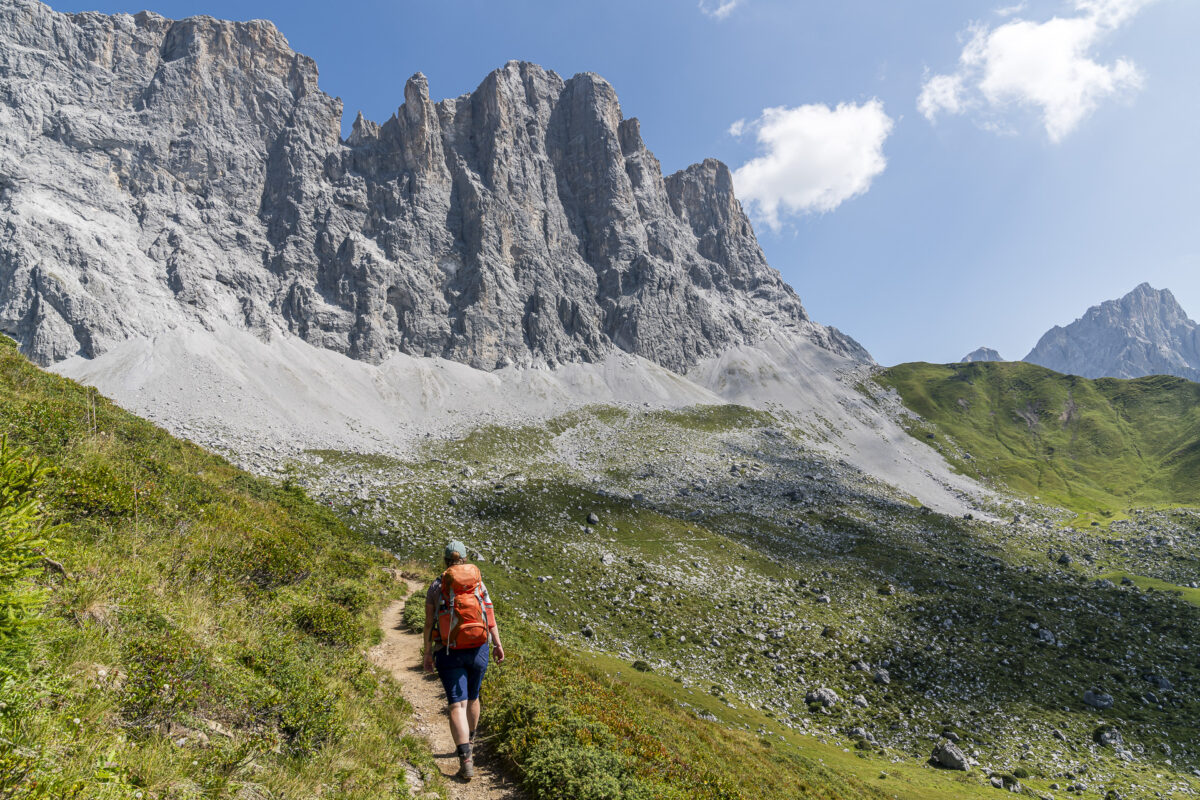 Bergpanorama Dri Türm Drusenfluh