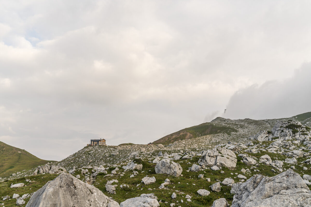 Wanderweg zur Carschinahütte