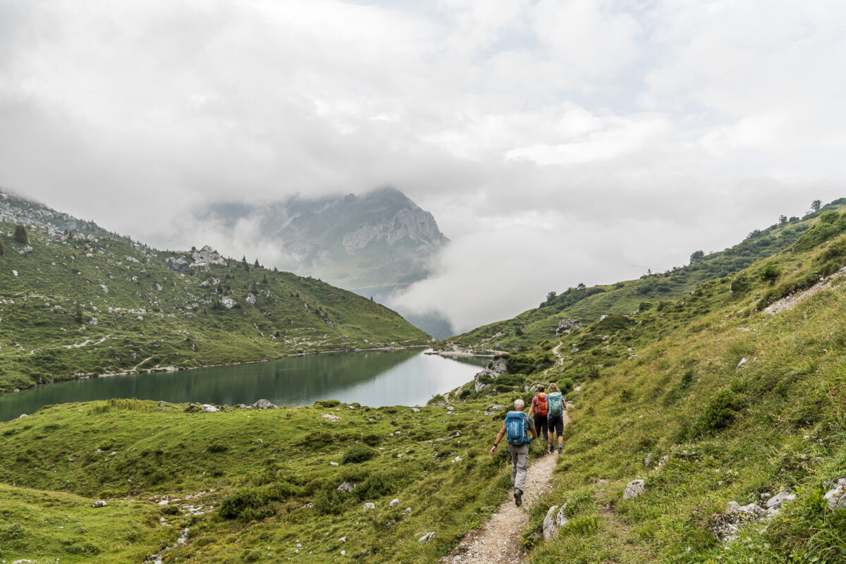 Wanderung zum Partnunsee