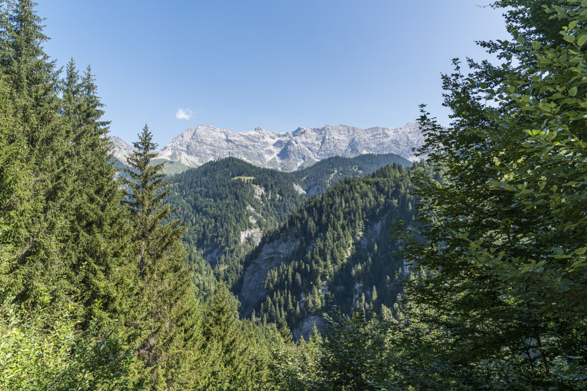 Blick ins Rätikon