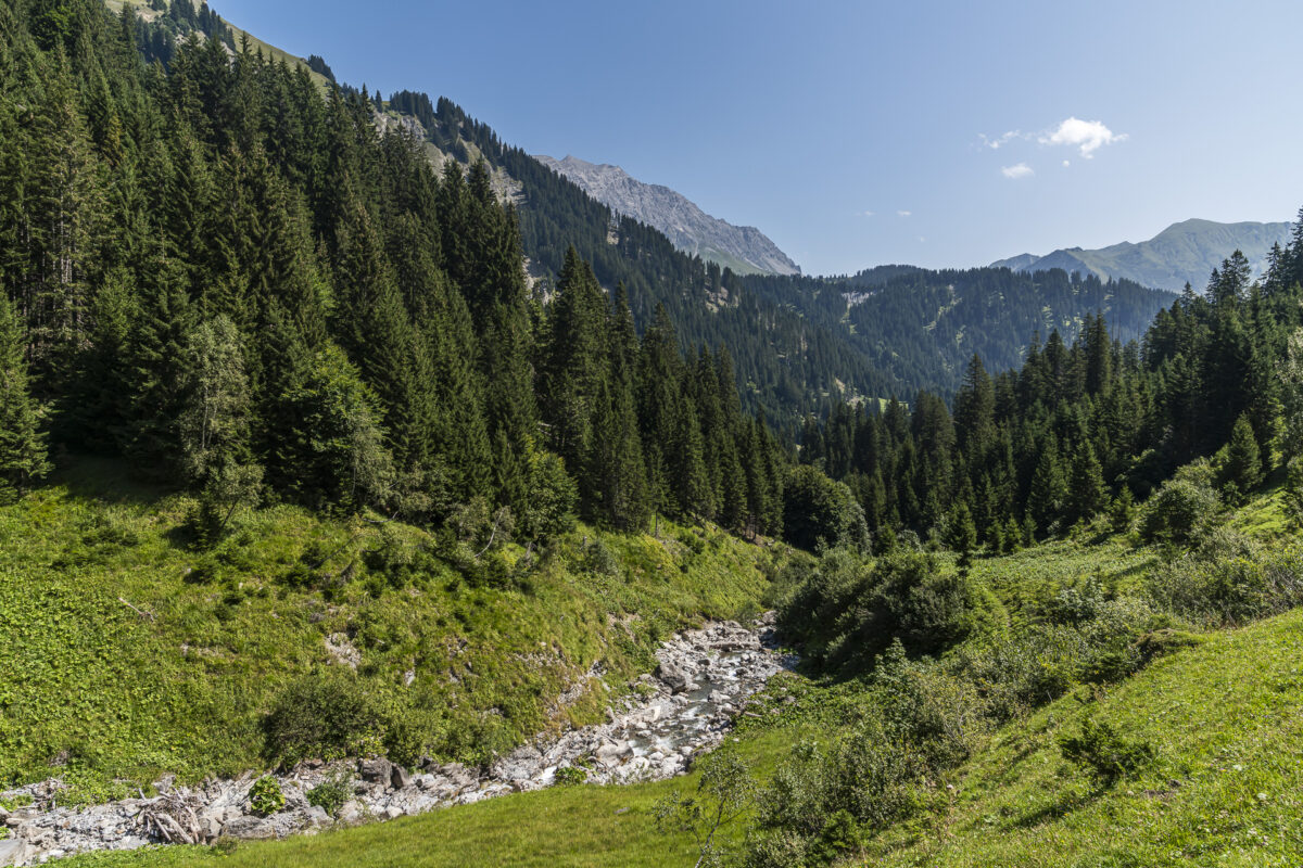 Wanderweg zur Schesaplanahütte