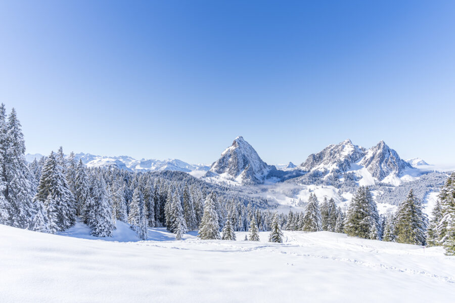 Furggelen Schneeschuhtrail Mythenregion